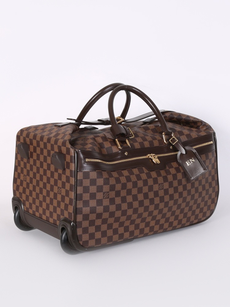 Louis Vuitton Damier Ebene Coated Canvas Eole Rolling Luggage 50 cm Louis  Vuitton | The Luxury Closet