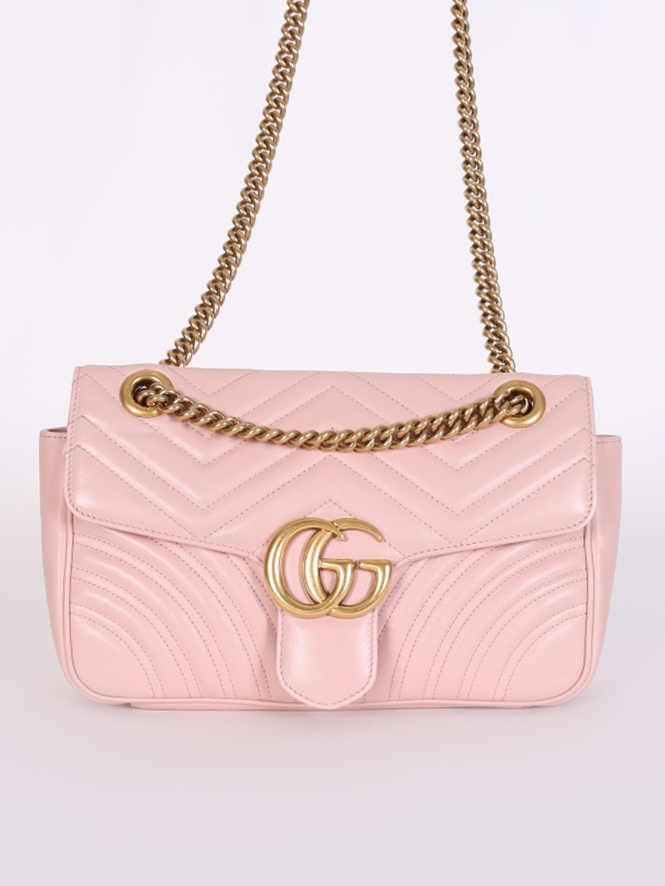 Gucci GG Marmont Small Matelasse Shoulder Bag