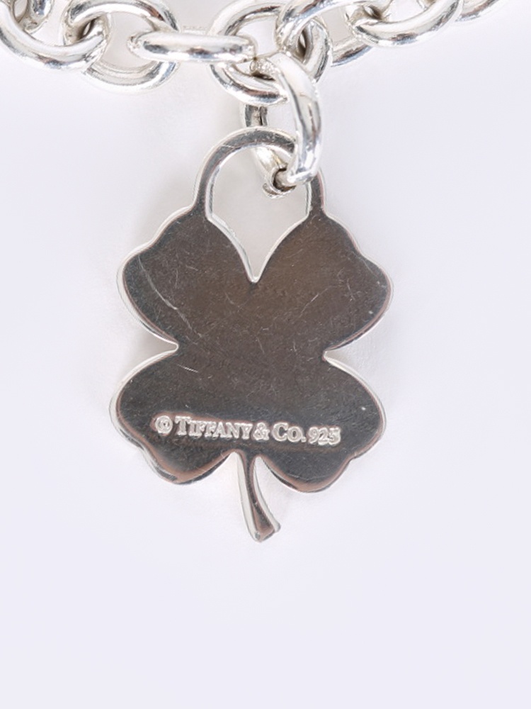 Tiffany Twist Clover Charm Silver Pendant Tiffany & Co. | TLC