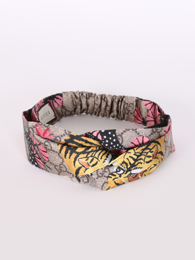Gucci - GG Bengal Silk Headband 