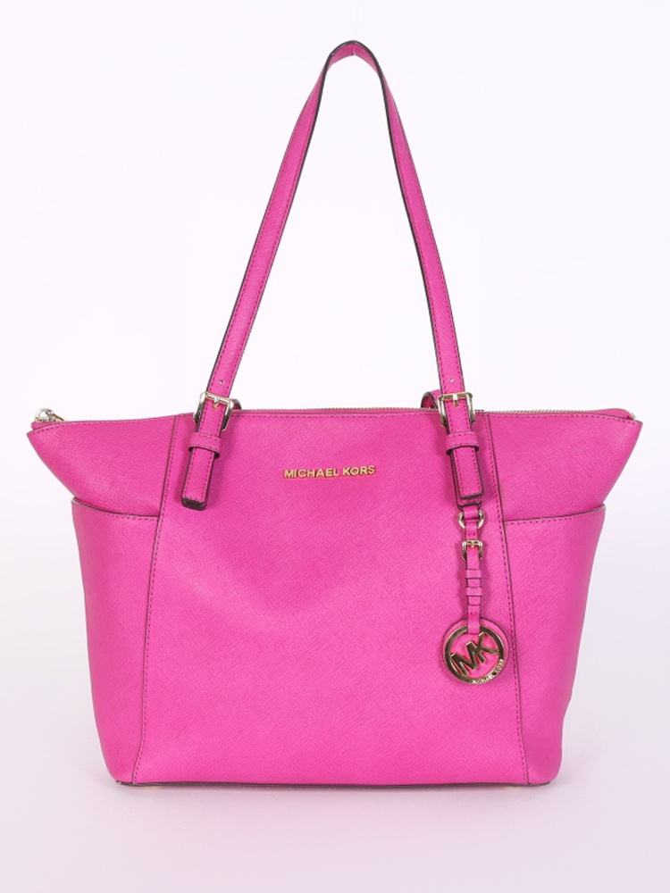Hot pink michael kors purse on sale