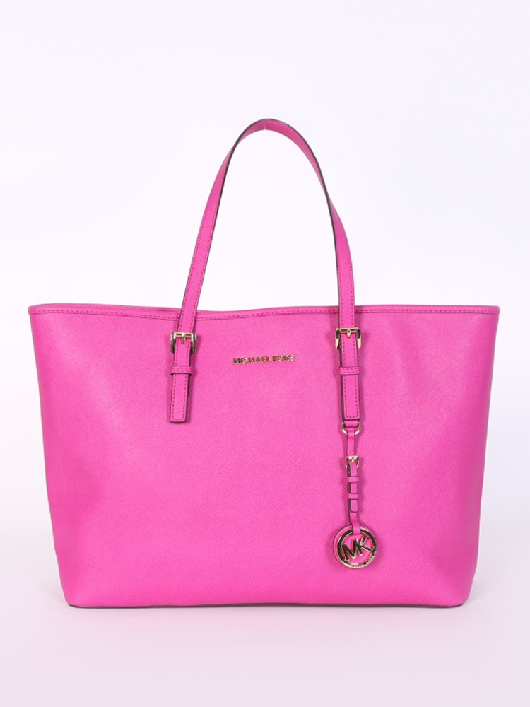 Michael Kors Jet Set Leather Tote Bag