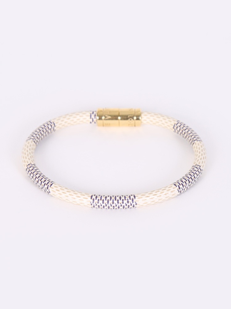 Louis Vuitton - Keep It Damier Azur Canvas Bracelet