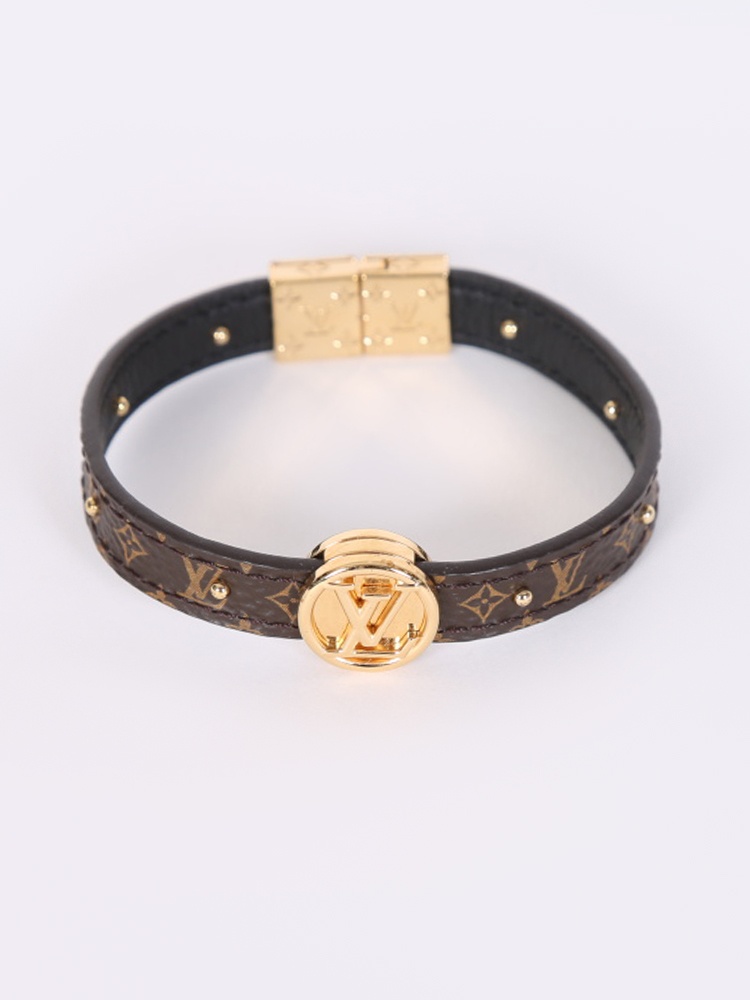 Louis Vuitton Monogram Pure LV Simple Tour Bracelet 19 - LVLENKA