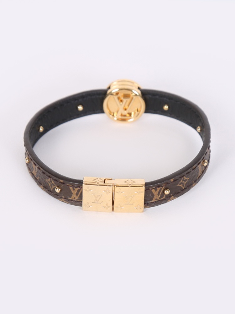 Louis Vuitton Circle Reversible Bracelet Monogram Noir – STYLISHTOP