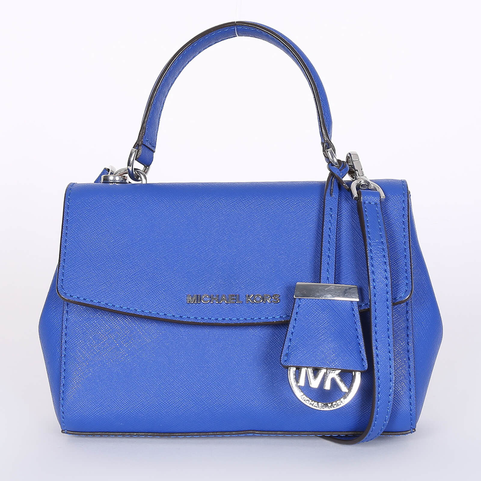 Michael Kors - Ava Extra Small Saffiano Leather Crossbody Royal Blue |  