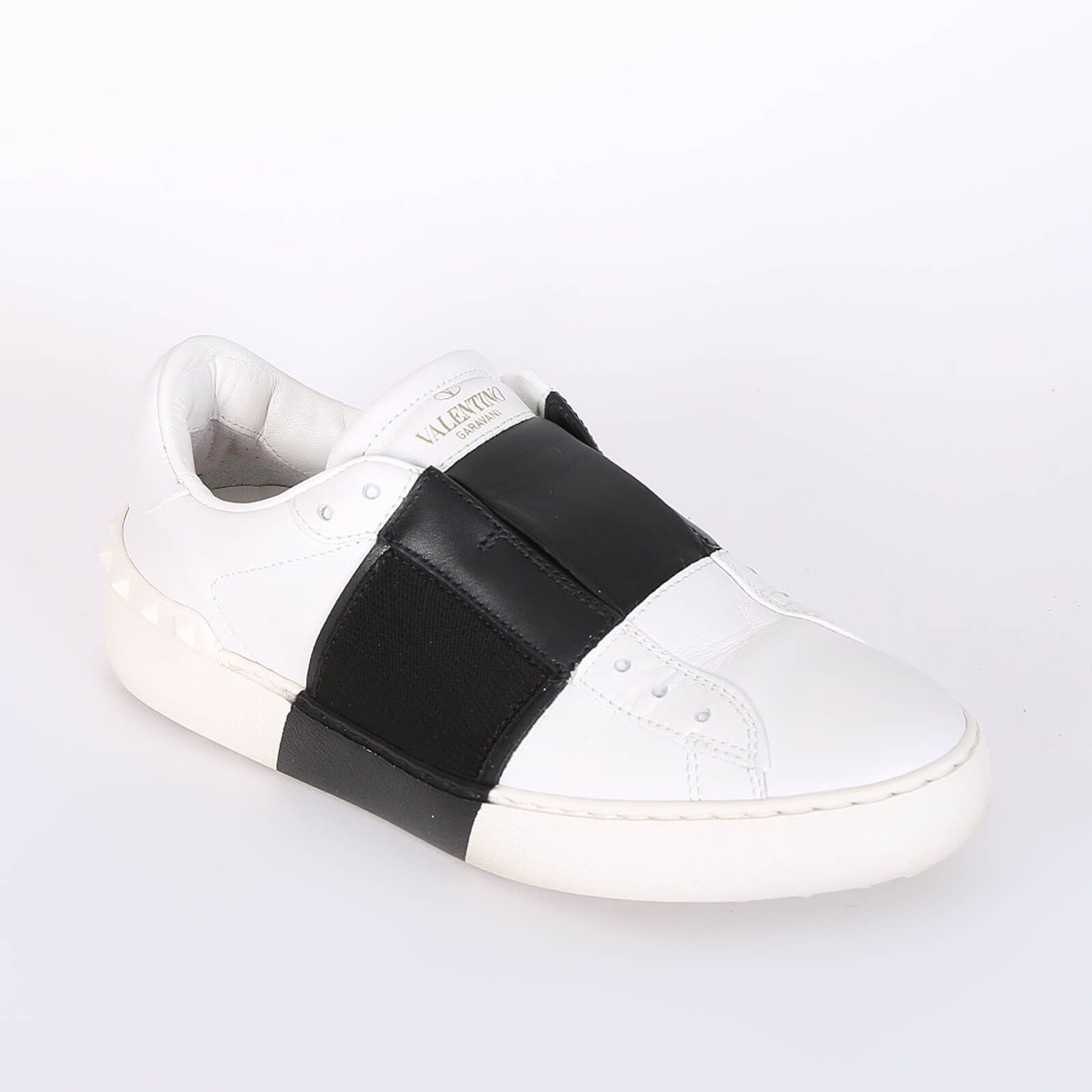 - Tie Up Lace Less Open Elastic Band Sneakers White | www.luxurybags.eu