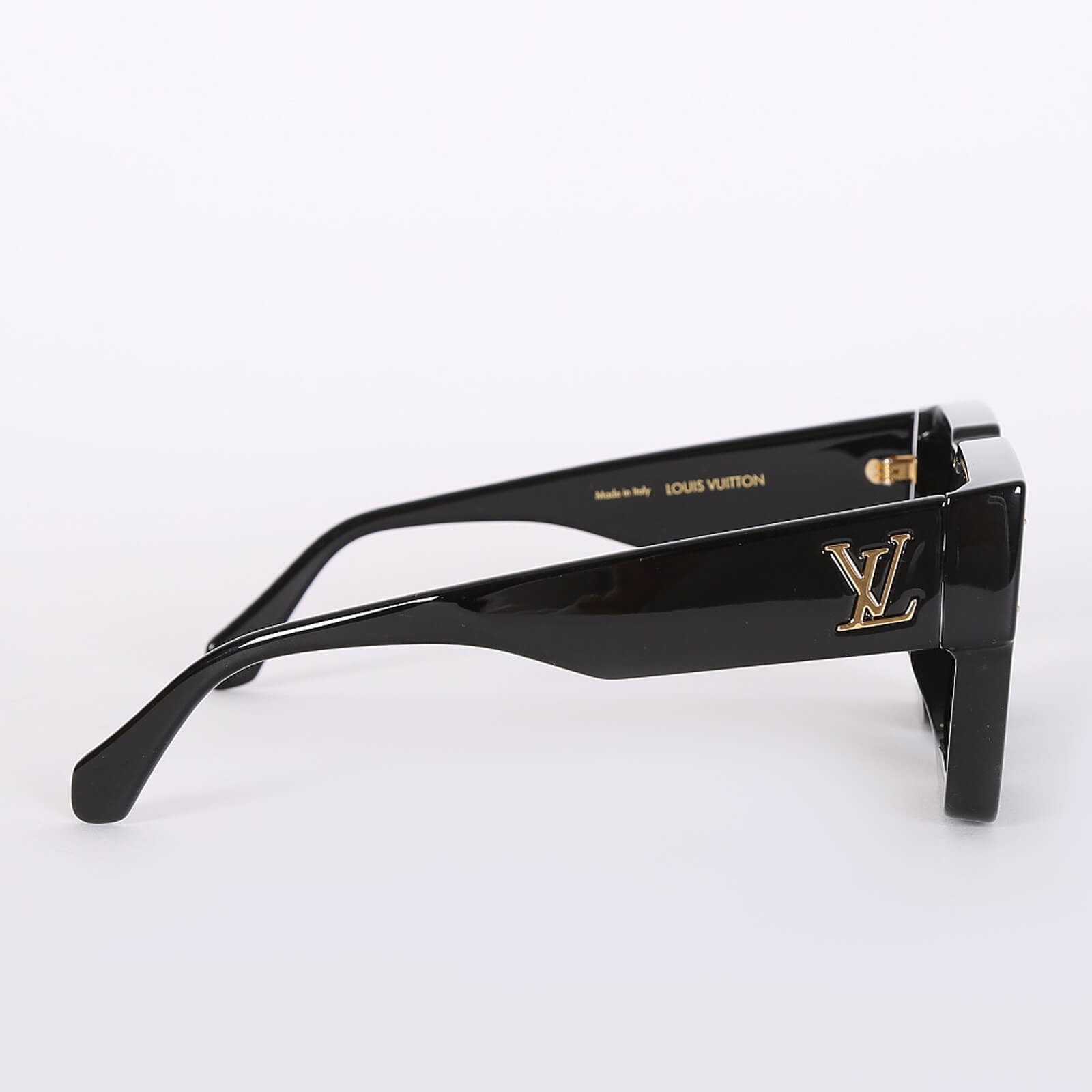 Louis Vuitton - Cyclone Crystal Flower Mask Sunglasses Black