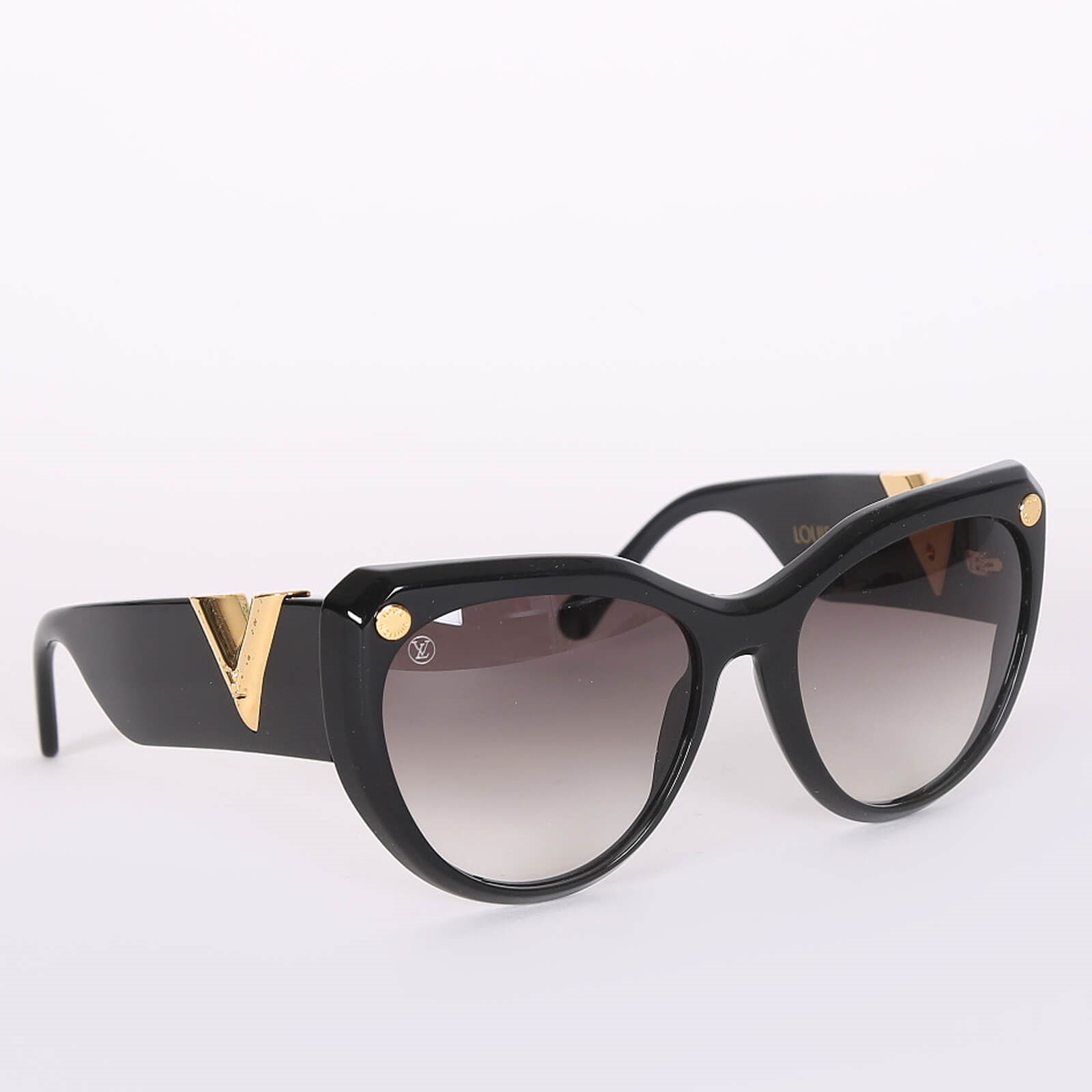 LOUIS VUITTON My Fair Lady Sunglasses Z0902W Black 921986