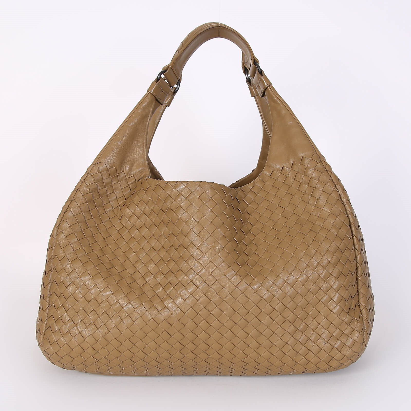 BOTTEGA VENETA Nappa Intrecciato Large Veneta Hobo Black 1303098