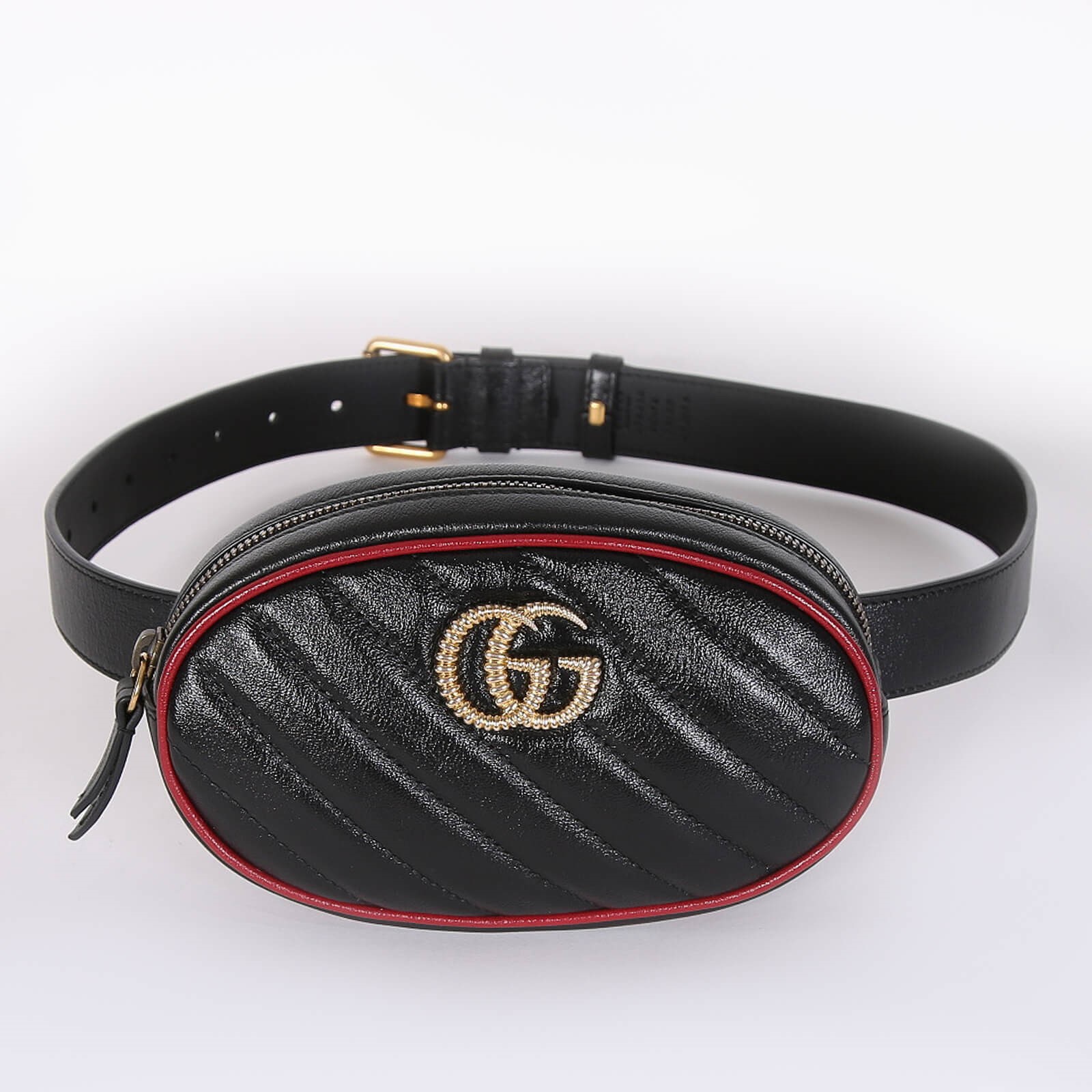 Gucci GG Marmont Leather Belt Bag