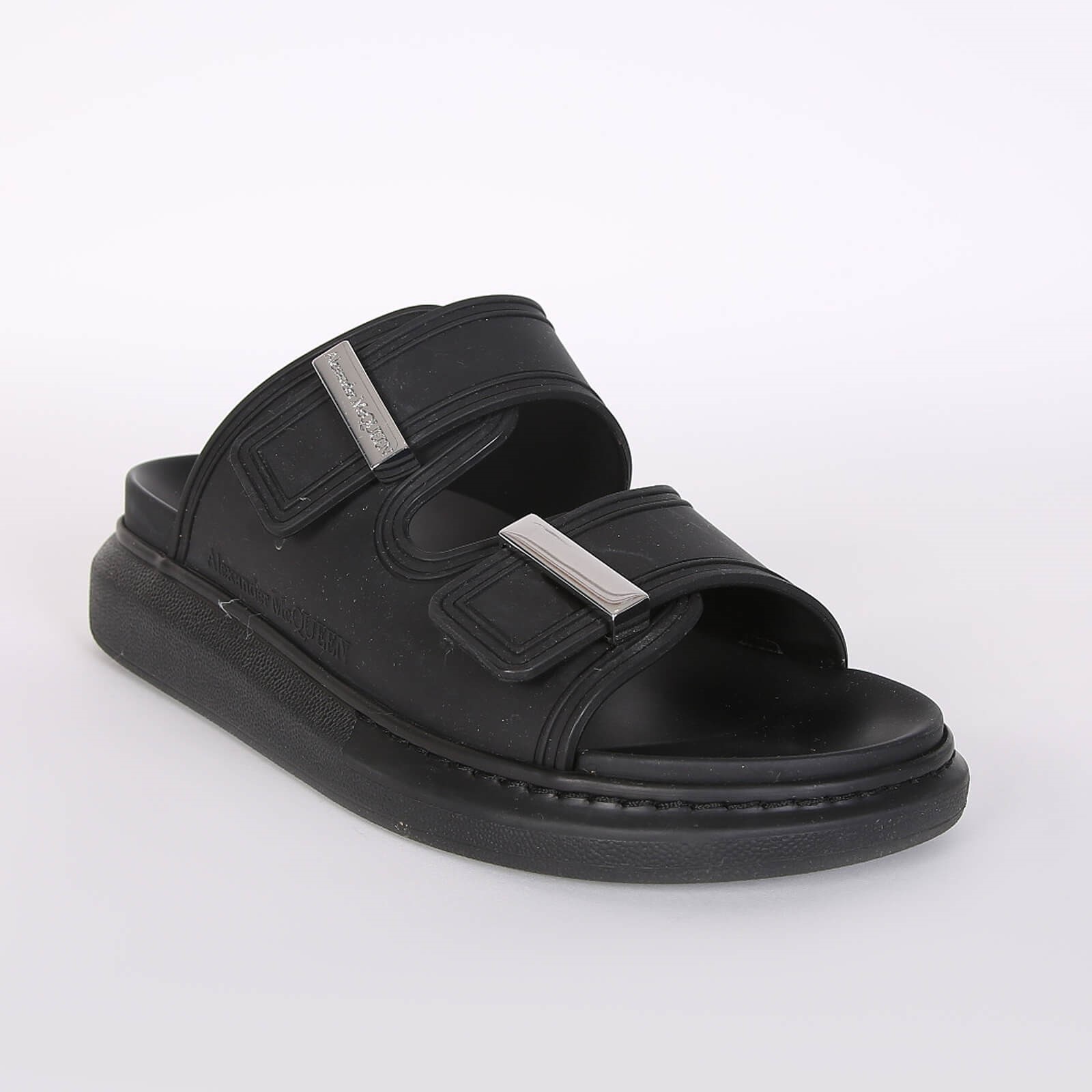 Alexander mcqueen slide sandals deals