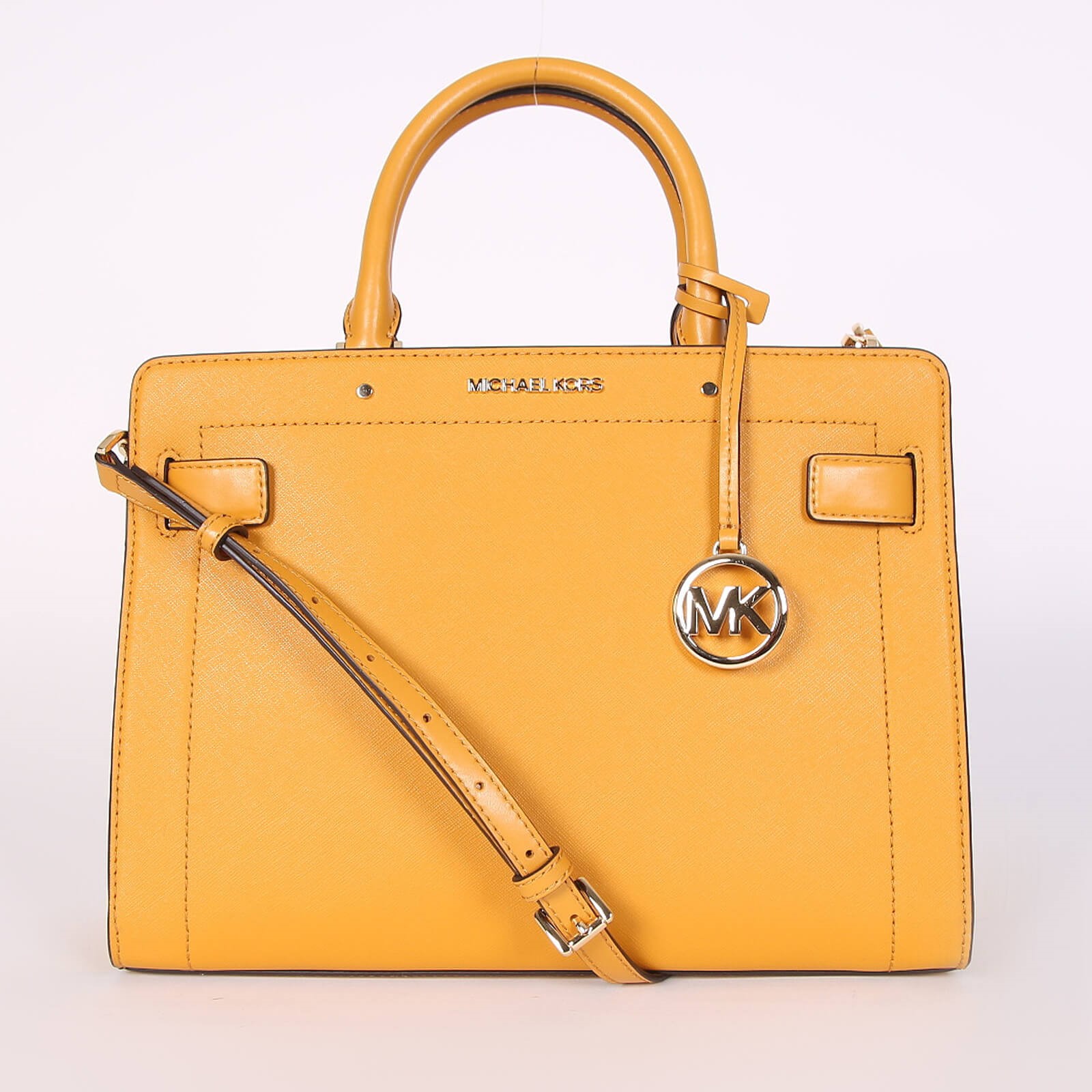 rayne medium saffiano leather satchel