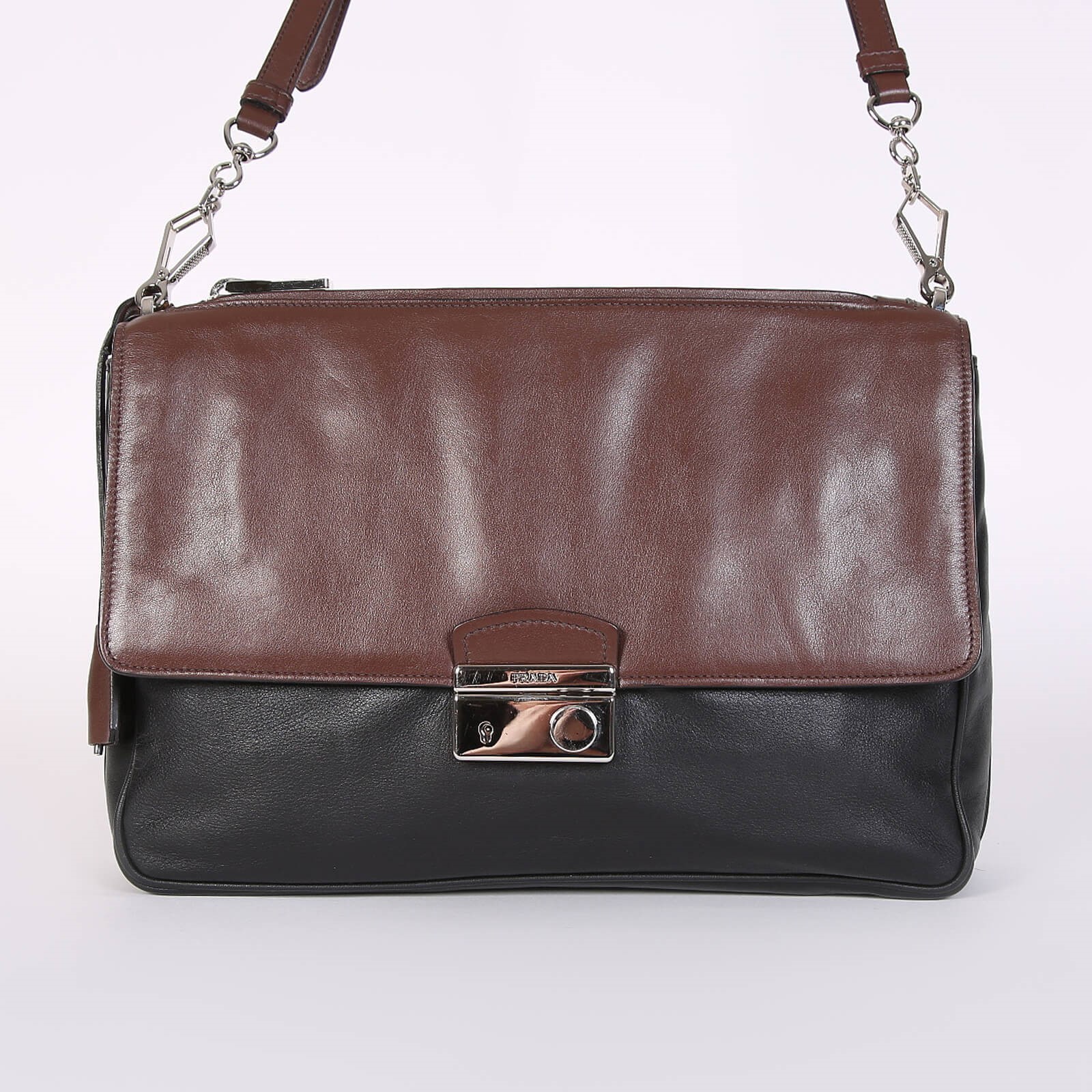 Prada store pattina crossbody