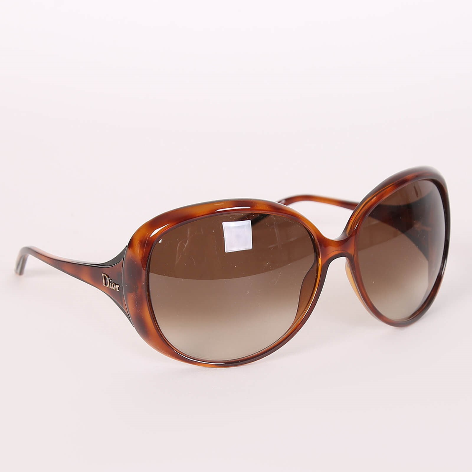 Dior Cocotte Oversized Plastic Sunglasses Brown www.luxurybags.eu
