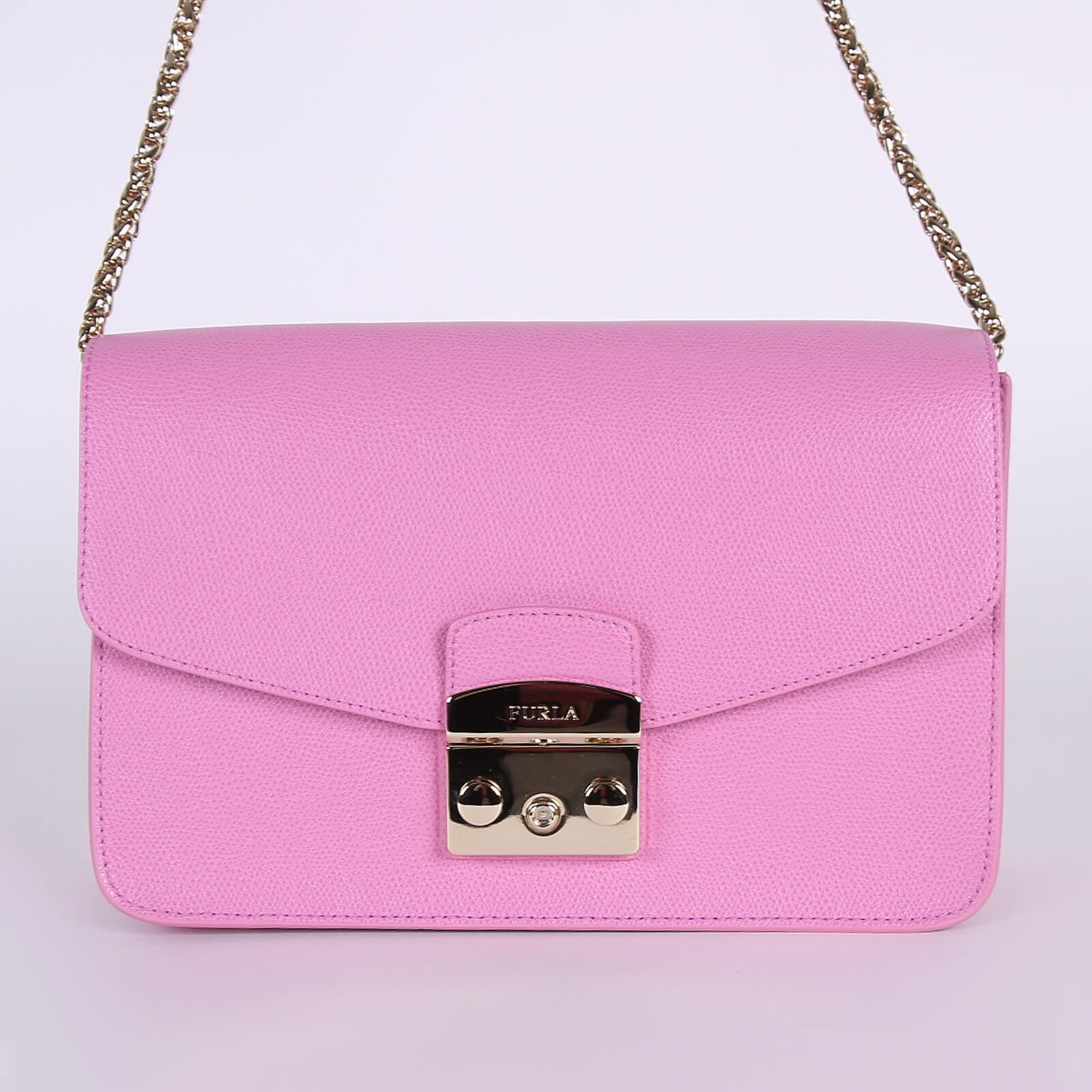Furla pink metropolis store